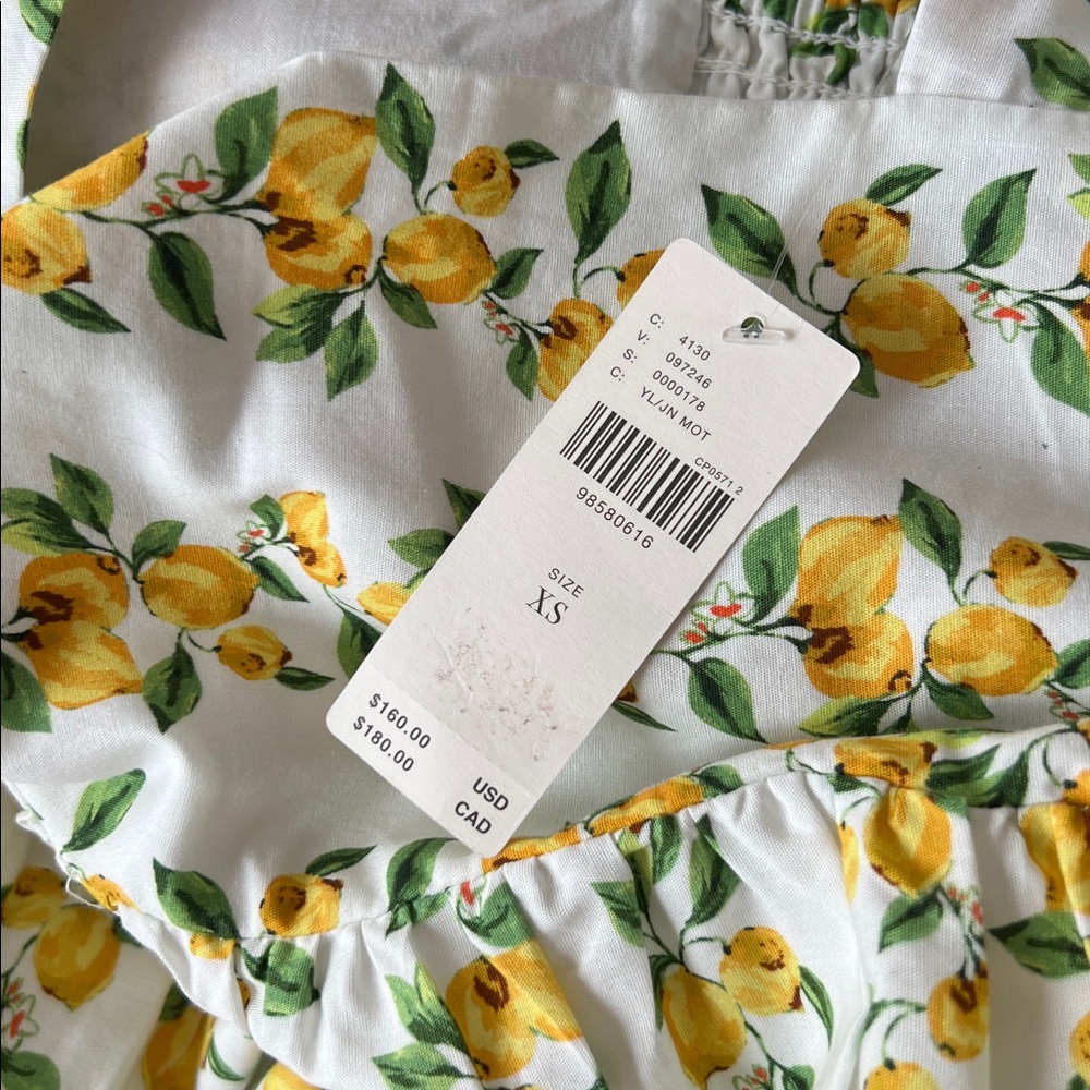 Anthropologie Helena Square Neck Smocked Tiered Midi Dress NEW - Picture 3 of 4